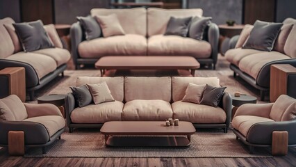 Fototapeta premium sofa in the room