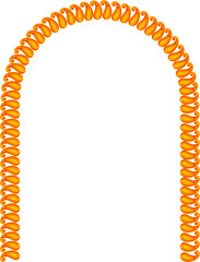 Obraz premium Durga Puja Border Decorations Durga Puja Frame Durga Puja Background