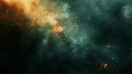 Naklejka premium Epic background with stars and energy waves.