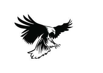 eagle in a vector art