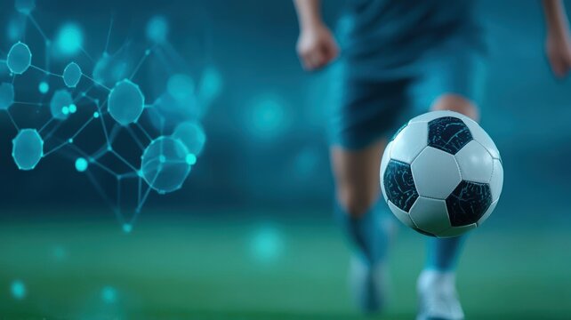 Precision in sports analytics, showing exact movements and data points, sports technology  analytics  precision, targeted improvement