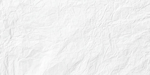 white crumpled paper