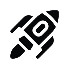 startup icon. vector glyph icon for your website, mobile, presentation, and logo design.