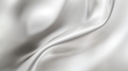 Fototapeta premium Smooth silver gradient background with a soft, metallic glow, creating a stylish and modern aesthetic