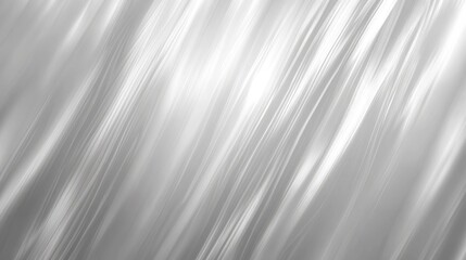 Smooth silver gradient background with subtle shading, giving a polished and refined appearance