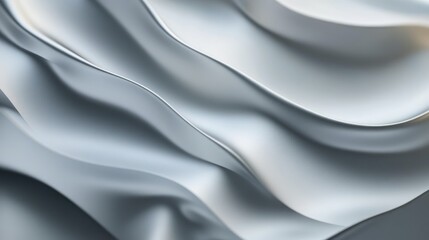 Subtle silver gradient background with a soft glow, elegant and clean texture for high-end branding concepts