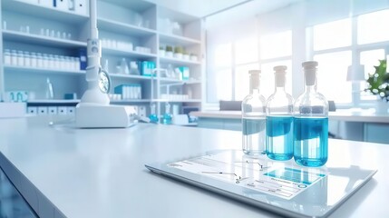 Personalized treatment plan displayed on a digital tablet, Personalized Medicine, modern healthcare technology