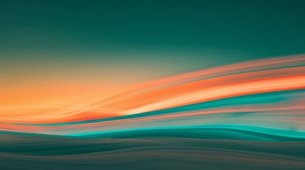 Gradient from Teal to Orange