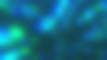 Retro CCTV or VHS tape lines effect noise texture on defocused lights background in green and blue colors. Old camera stripes. Horizontal scanlines. Nostalgia, 80s 90s design for cover, poster, banner