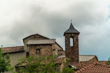 Fototapeta premium Abella old town, in Pirineos, Huesca (Spain) 