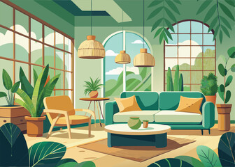 Fototapeta premium Sustainable Living