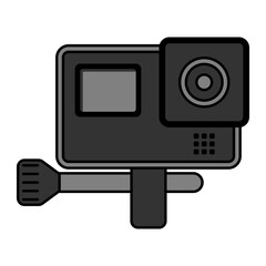 Action Camera Illustration