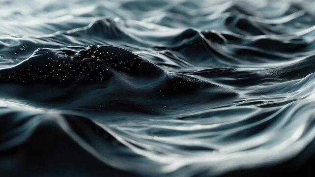 Abstract gray graphite digital waves create a futuristic backdrop