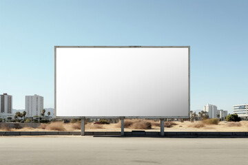 Obraz premium PNG Urban billboard mockup, transparent background