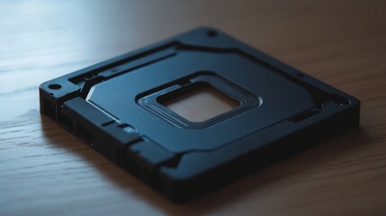 Obraz premium Black CPU Cooling Plate