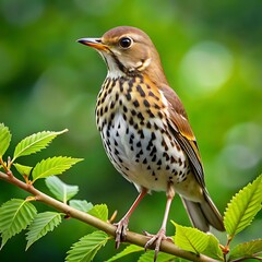 Fototapeta premium Beautiful shot of Long-tailed tit (Aegithalos caudatus) on a branch of a tree