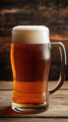 Moosehead beer from Canada in a large beer glass, beer, Canada, large