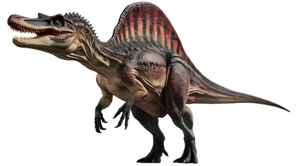 Fototapeta premium Spinosaurus isolated on transparent background
