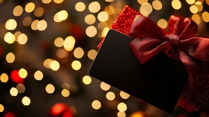 Christmas gift cards paired with festive gift wrapping and versatile e-gift cards