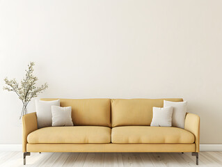 modern living room with sofa