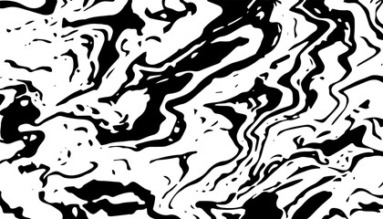 Black and white abstract geometric pattern. Grunge effect background and jersey design. Fully editable vector element 