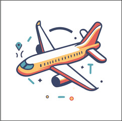 illustration of an airplane