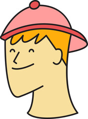 Boy Avatar Comic Character Style