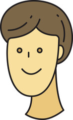 Boy Avatar Comic Character Style