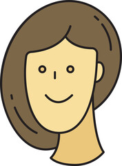 Woman Avatar Comic Character Style