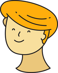 Boy Avatar Comic Character Style