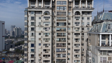 Fototapeta premium high buildings in the city of chengdu, China