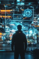 Futuristic Tech Interface: A Glimpse into the Digital Realm