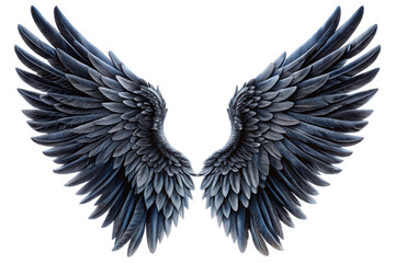 Obraz premium angel wings isolated on white Background