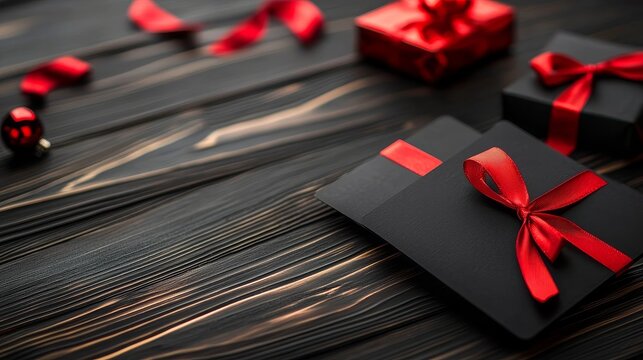 Custom amount Christmas gift cards with festive gift wrapping for personalized holiday gifts