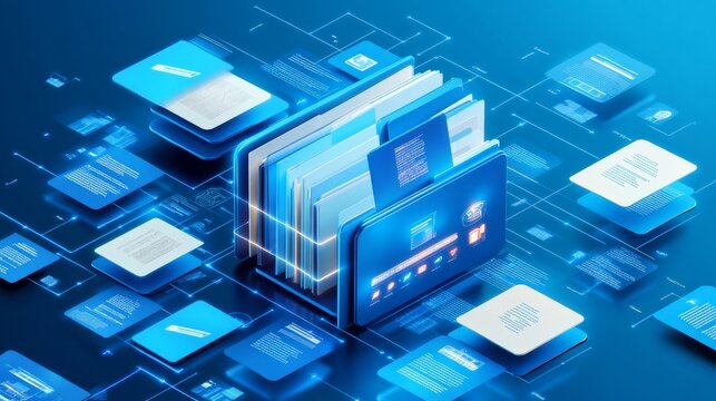 idea of a document management system, a software program for organizing and managing documents and information. Data access, document searches and sharing, and documentation minimizing data loss