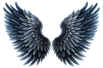 Obraz premium angel wings isolated on white Background