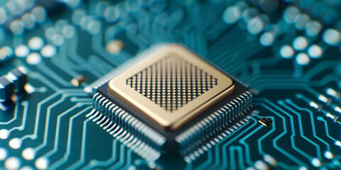 close up Electronic circuit board, Computer Hardware, Motherboard
