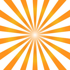 Abstract yellow and orange comic lines background