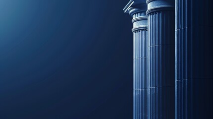 background with columns