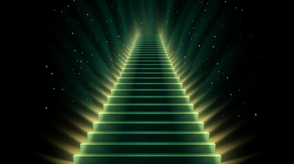 Pathway to Success: Illuminated Steps Towards a Radiant Horizon