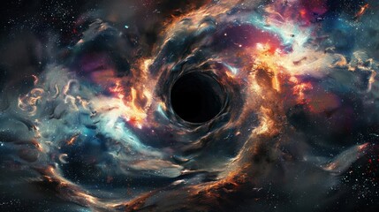 Black Hole in Space