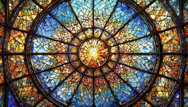 stained glass window