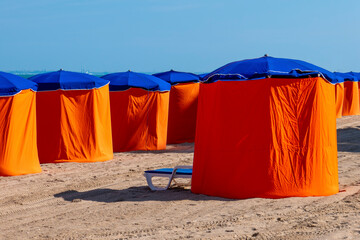 cabines de plage à Deauville