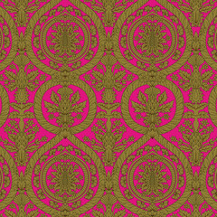 seamless beautiful wallpaper cards all over design floral leaf vintage ornament Victorian ethnic print paisley pattern geometric floral design
