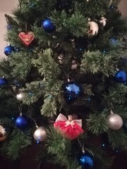 decorated christmas tree