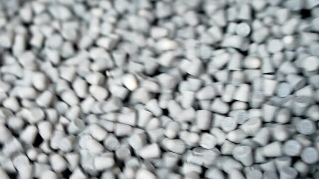 Processing of polymer materials in production.