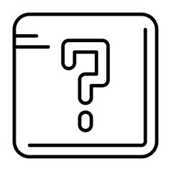 Question mark Vector Icon Design