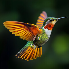 Obraz premium hummingbird in flight