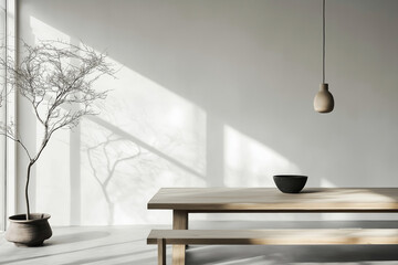 minimalistic Balkanean interior design