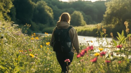 Tranquil Stroll through the Enchanting Garden